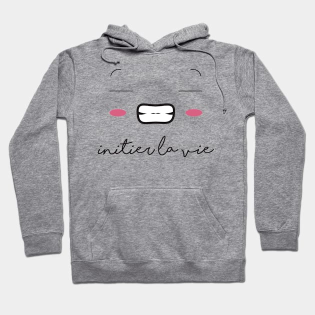 "Croquer la vie" | initier la vie Hoodie by Arlette